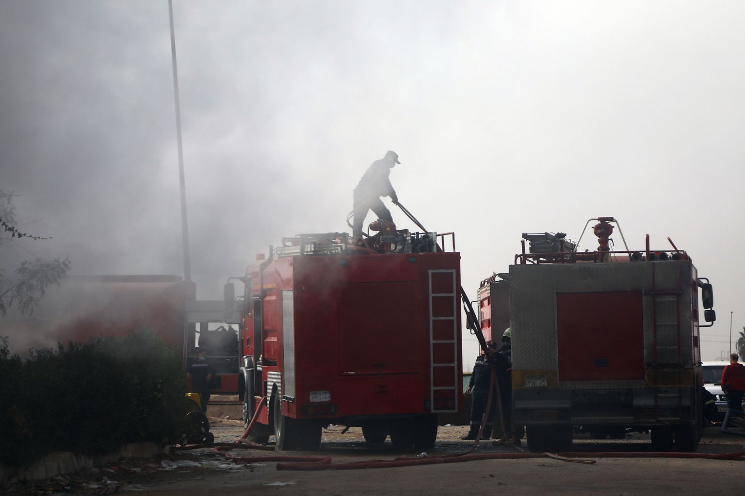 Egiptuse tuletõrjujad. Foto on illustreeriv.