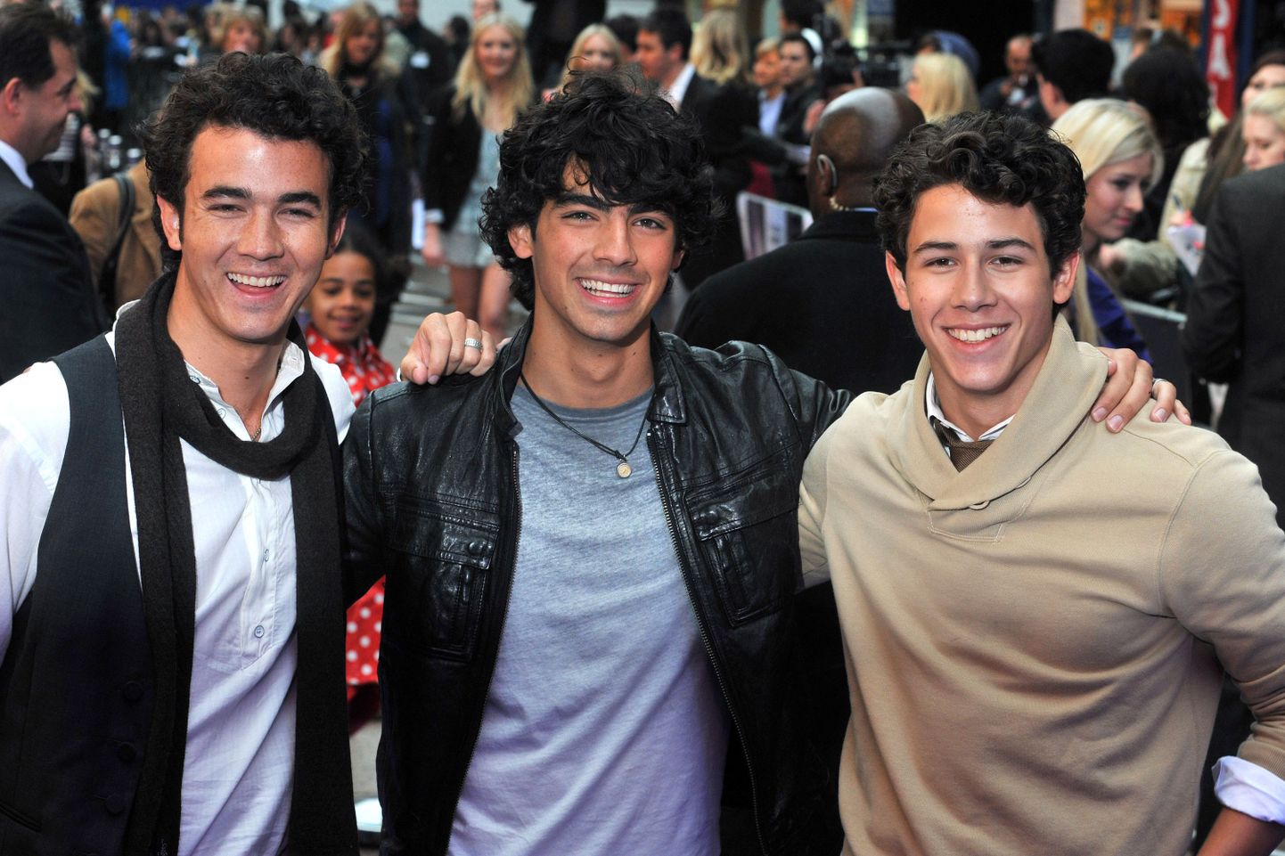Joe Jonas, Kevin Jonas ja Nick Jonas