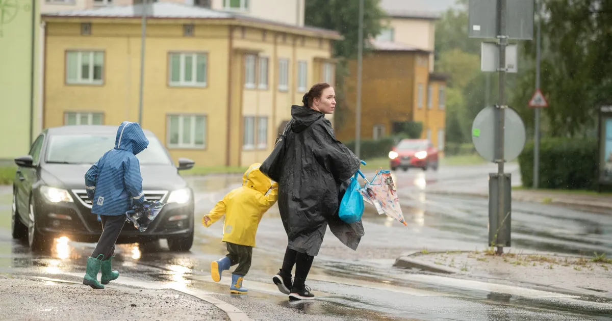 FOTOD Erakordseks hinnatud vihm ja tormituul möödusid vapustusteta