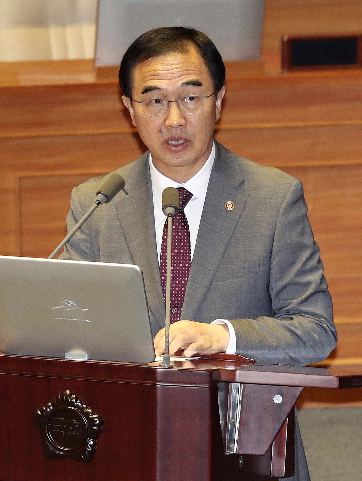 Lõuna-Korea ühinemisminister Cho Myoung-gyon.