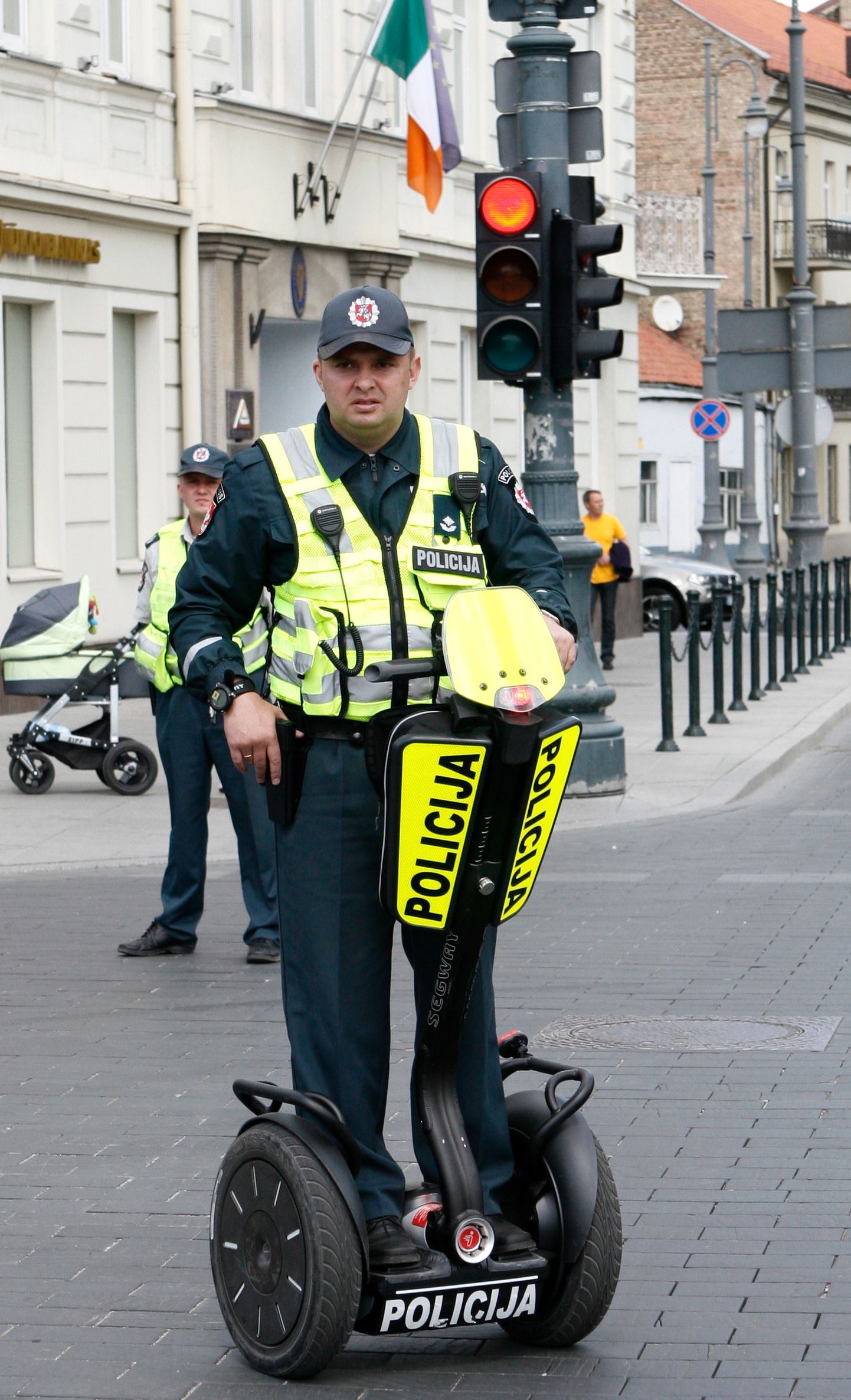 Leedu politseinik Vilniuses aastal 2012.