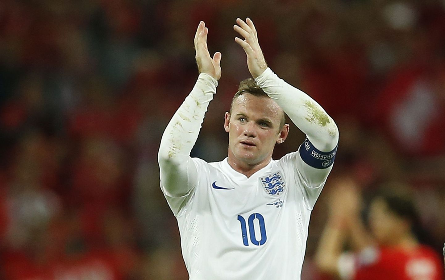 Wayne Rooney Inglismaa koondise särgis.