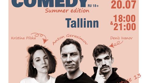 СТРОГО 18+ ⟩ Известные комики едут в Таллинн с концертом!