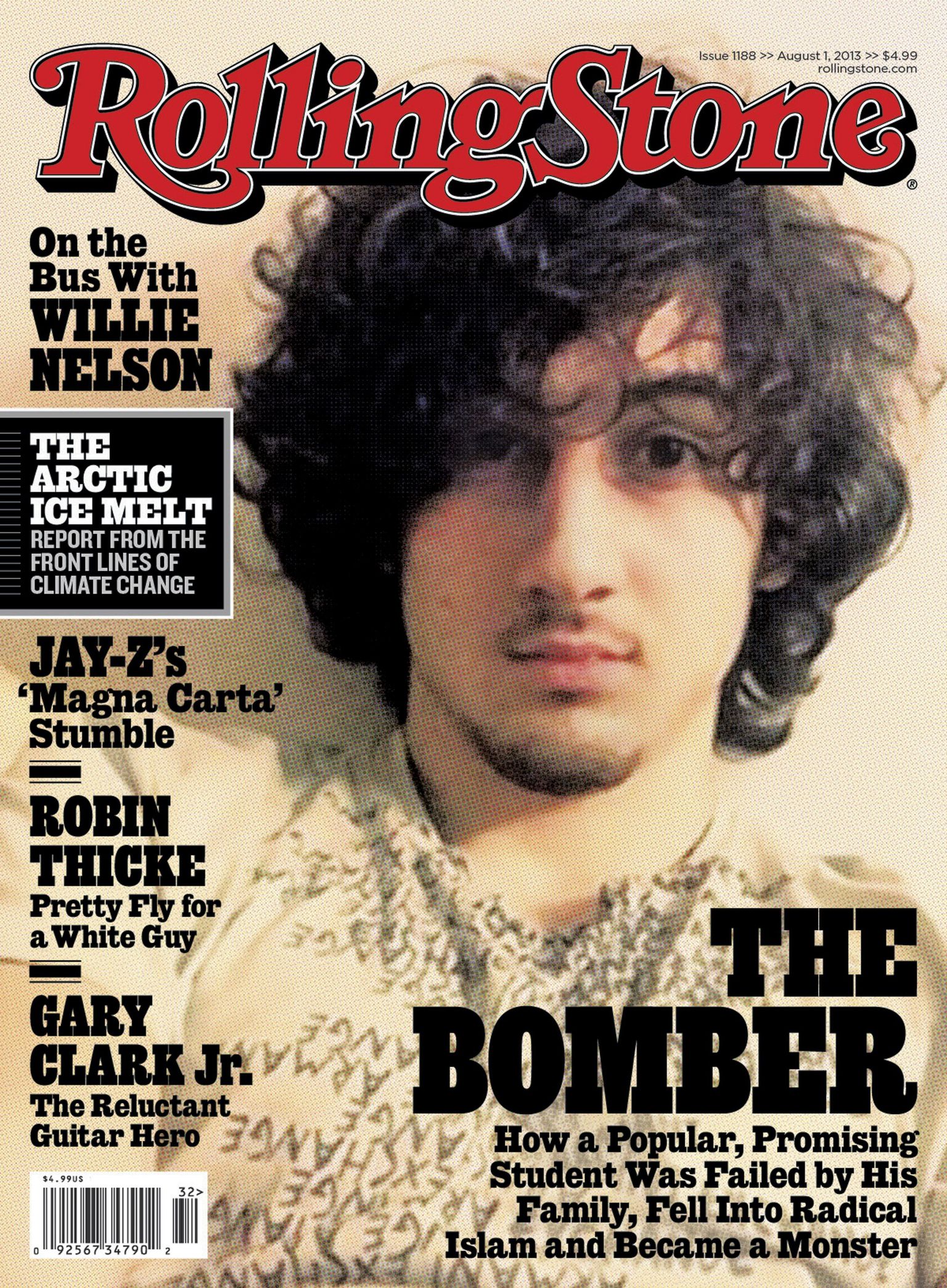 Bostoni pommirünnakutes süüdistatavast Džohhar Tsarnajevitst avaldas pika loo ka ajakiri Rolling Stones, mis püüdis lahata pealtnäha tavalise teismelise radikaliseerumisprotsessi.