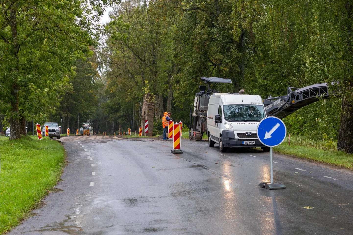 Mäeküla–Koeru–Kapu maanteel algas ligi aasta vältav põhjalik teeremont.