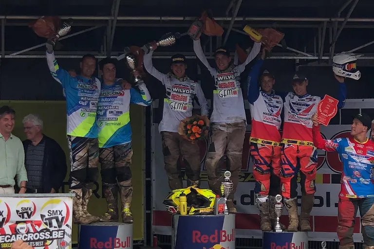 Kahe sõidu kokkuvõttes jäid Varik ja Daiders Belgia etapil 42 punktiga teiseks.