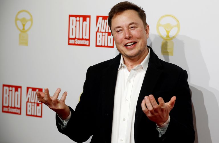 Elon Musk novembris 2019 Saksamaal Berliinis.