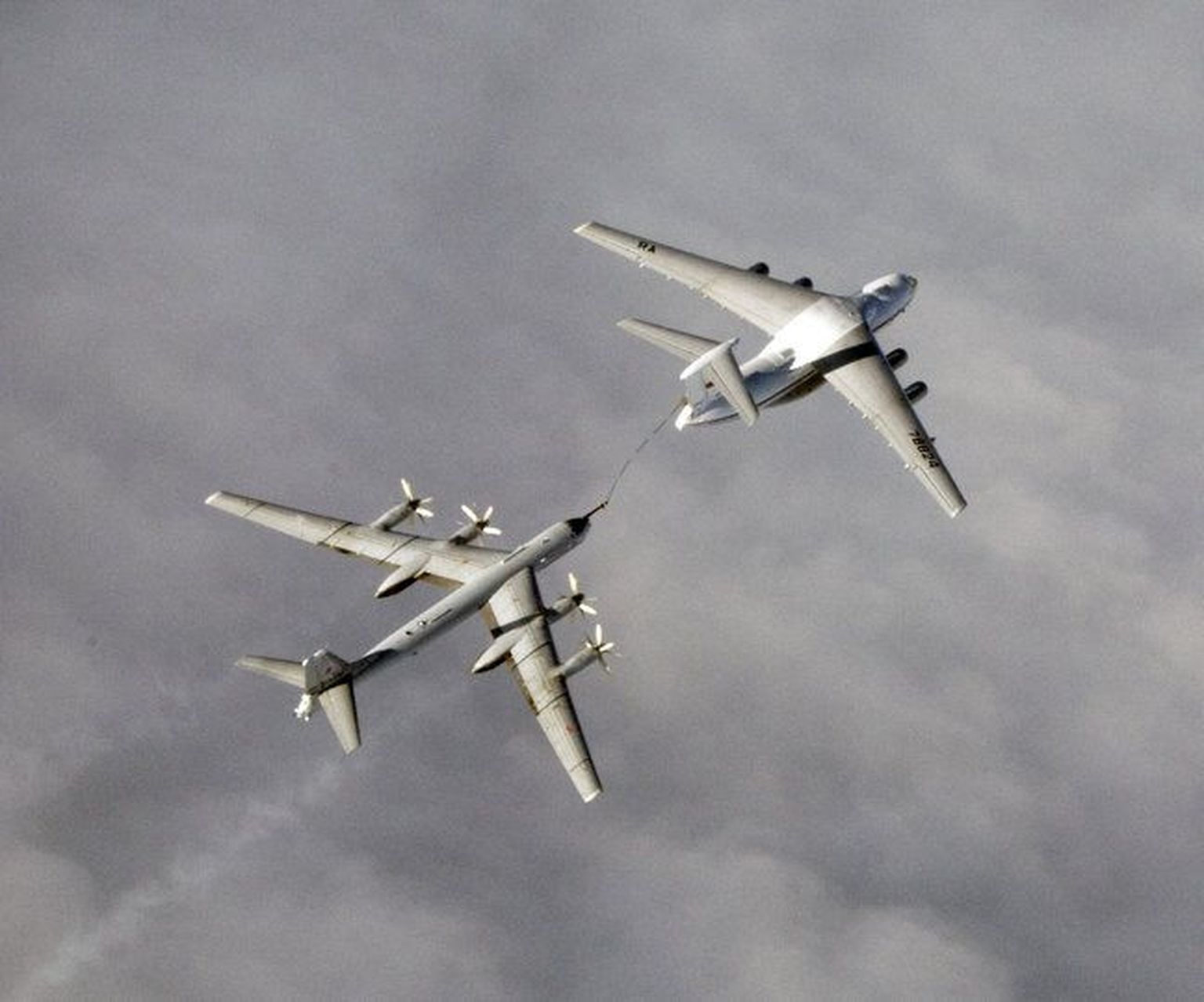 Venemaa föderatsiooni lennuk sisenes loata Eesti õhuruumi. Foto on illustreeriv.