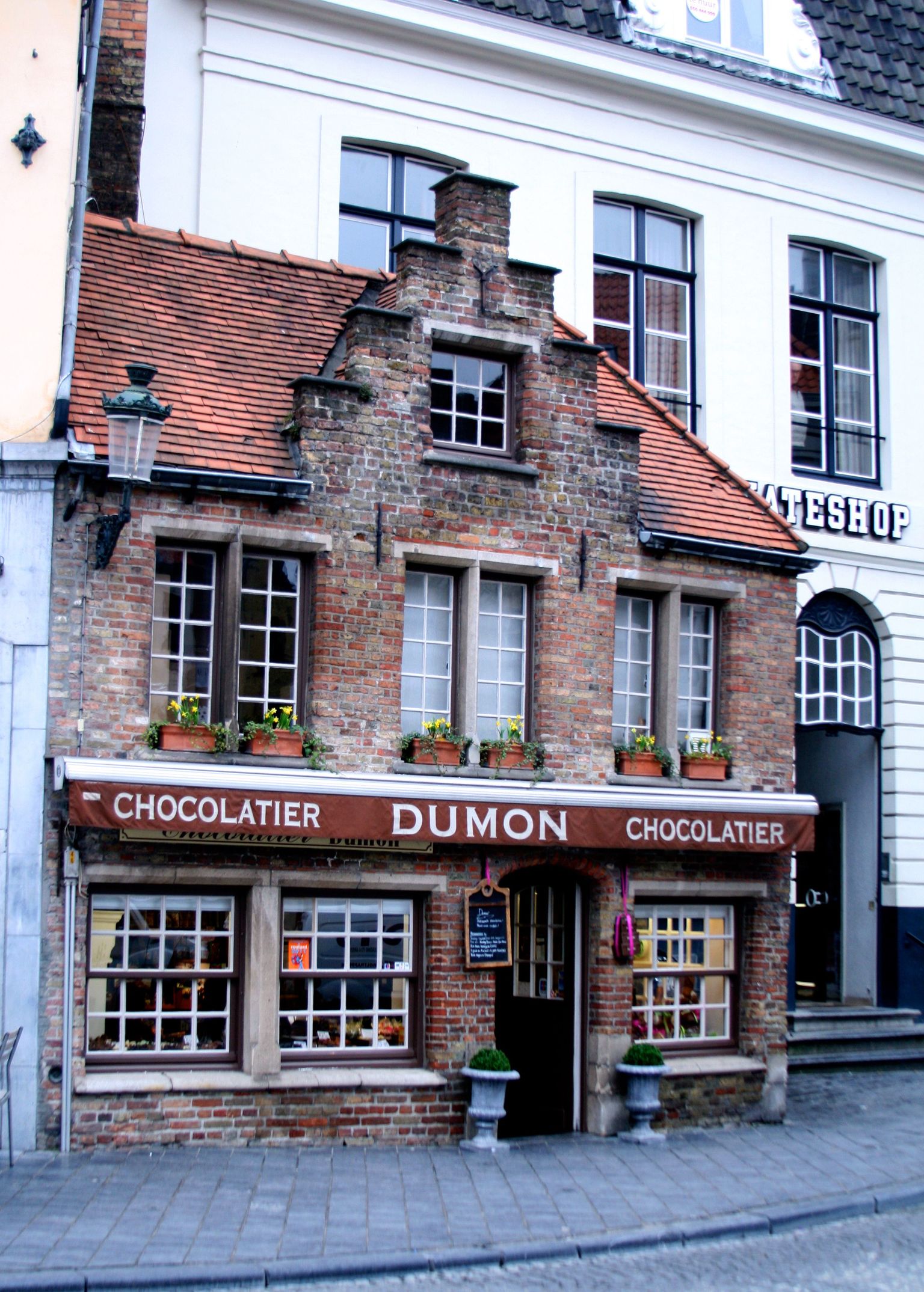 Brugge on kõrgelt hinnatud kohaliku šokolaadi poolest.