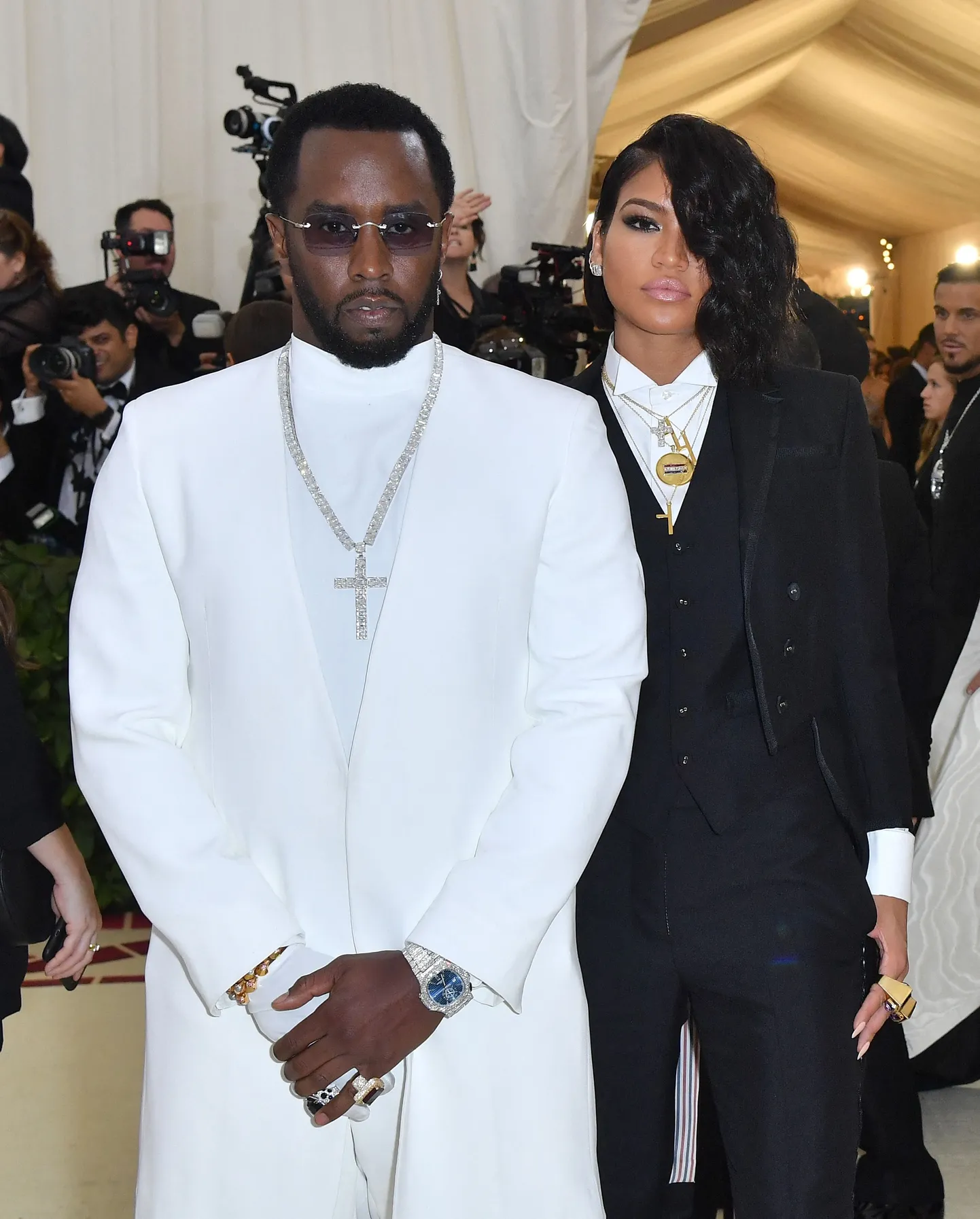 Räppar Sean Diddy Combs ja ekskallim, laulja ning näitleja Cassie Ventura.
