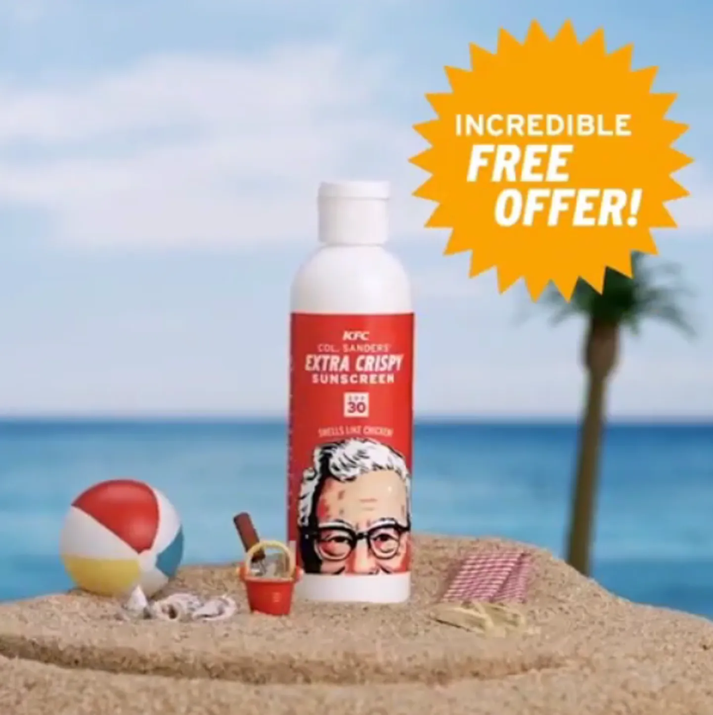KFC uus kana-lõhnaline päikesekreem