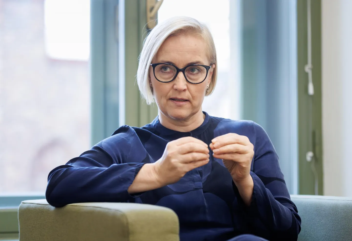 Haridus- ja teadusminister Kristina Kallas (Eesti 200).