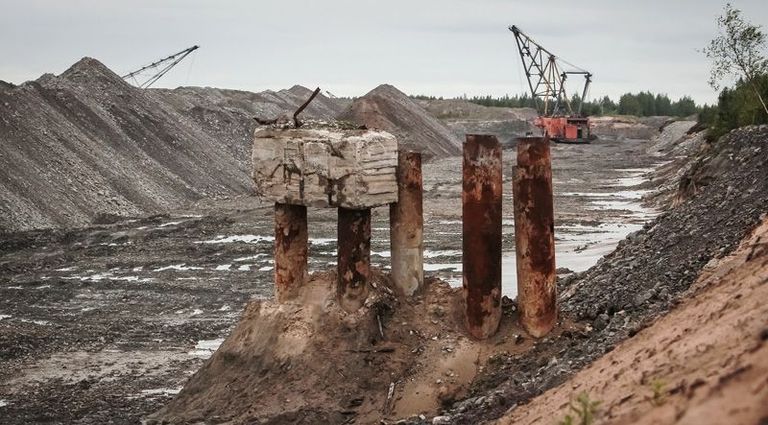 Põlevkivi kaevandamine. Foto: Ants Liigus/Postimees