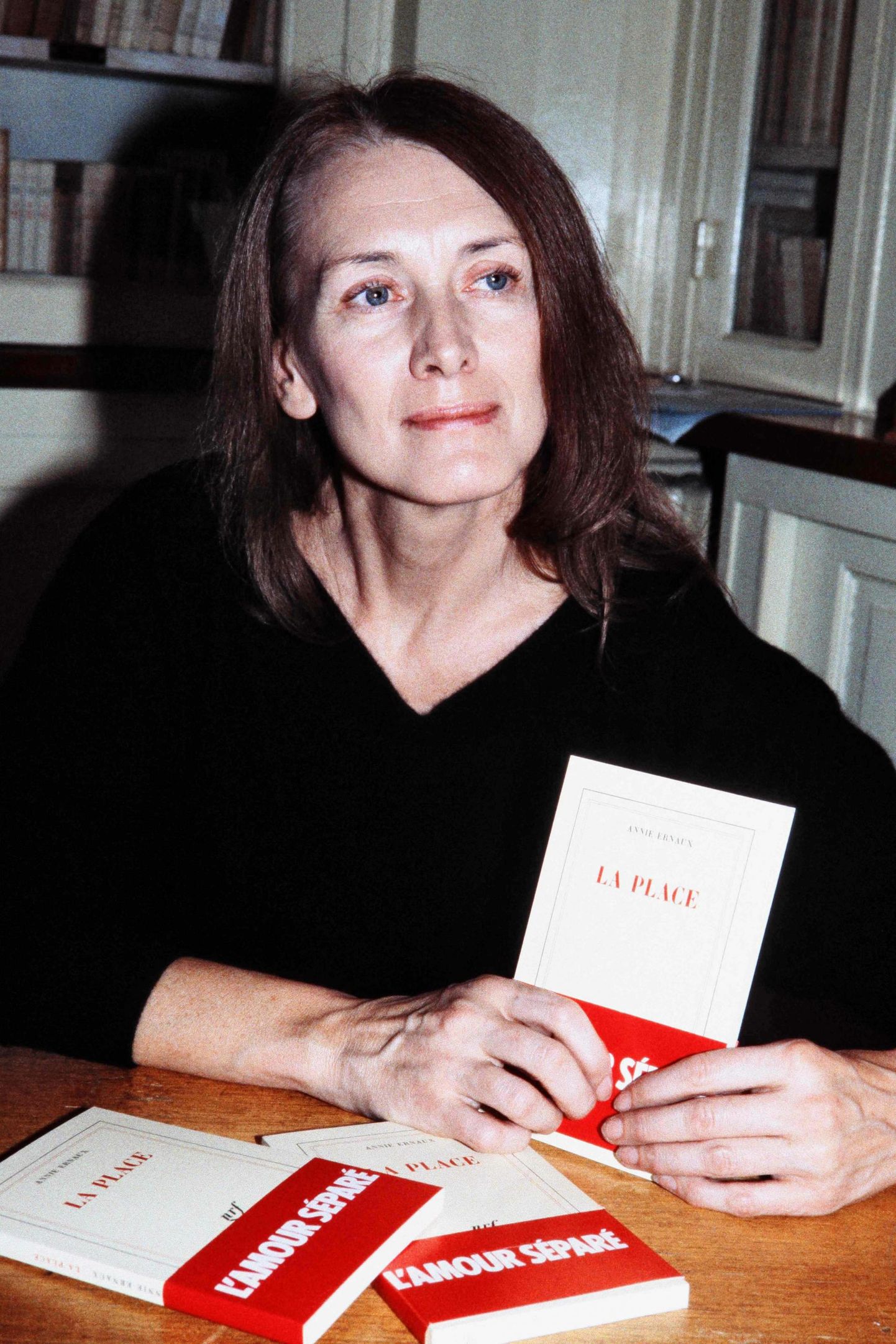 Annie Ernaux 1984. aastal oma teosega «Koht».