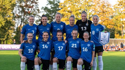 Женская сборная Эстонии находится в шаге от вылета из ТОП-100 рейтинга ФИФА