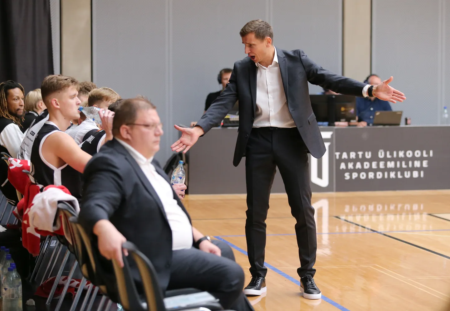 Tartlaste peatreener Nikolajs Mazurs.