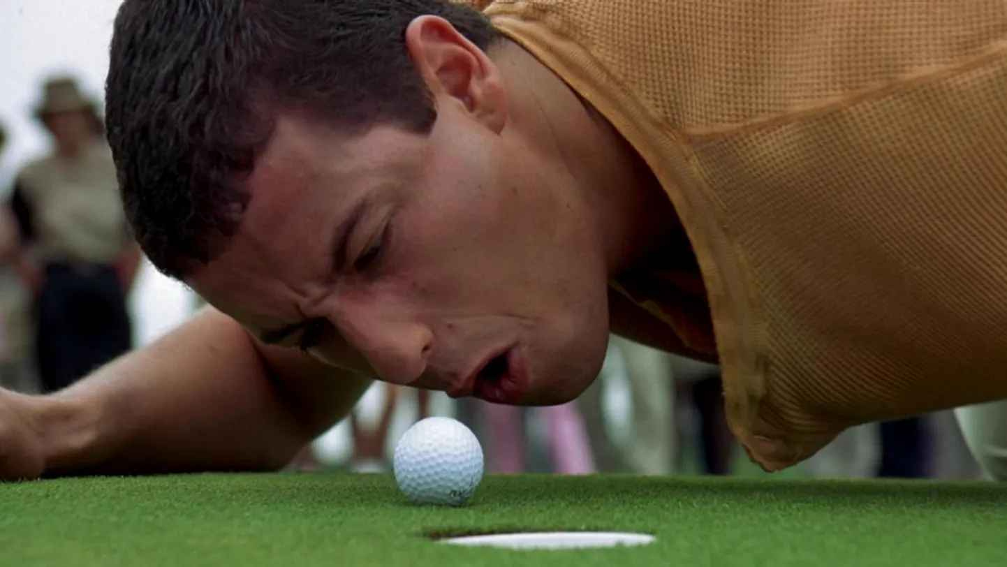 Adam Sandler filmis 1996. aasta filmis «Happy Gilmore».