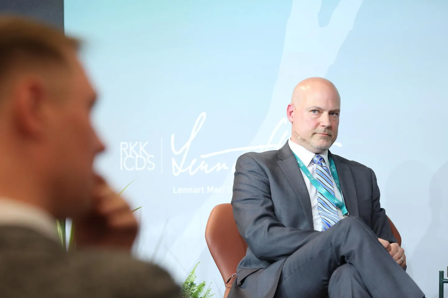 David Priess möödunud kuul Tallinnas Lennart Meri Konverentsil.