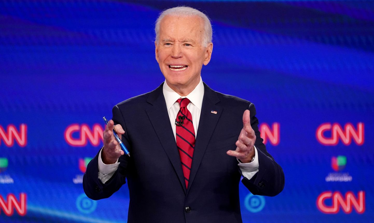 USA demokraatide presidendikandidaat, endine asepresident Joe Biden.
