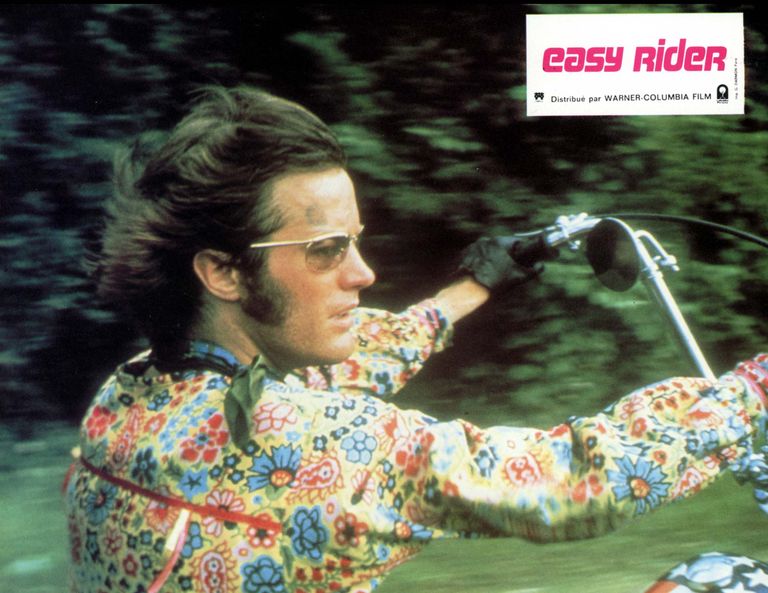 Kaader 1969. aasta filmist «Easy Rider». Pildil Peter Fonda