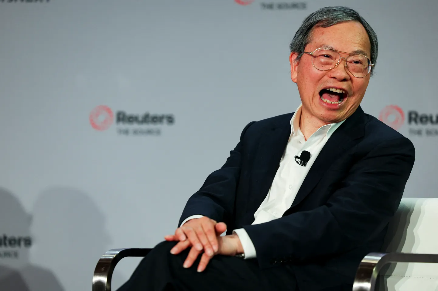 Supermicro tegevjuht Charles Liang räägib Reuters NEXT konverentsil New Yorgis, Ameerika Ühendriikides, 10. detsembril 2024.