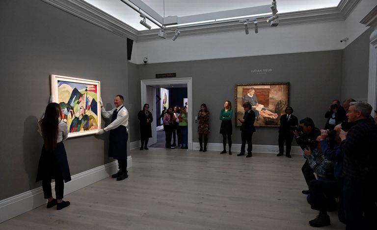 Selle maaliga astus Kandinsky esimese sammu abstraktse kunsti suunas.