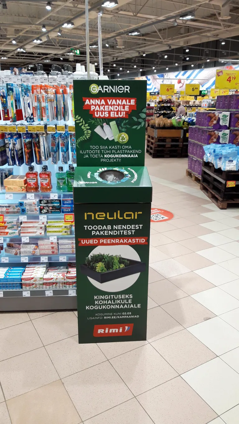 Garnieri kogumiskast Rimis.