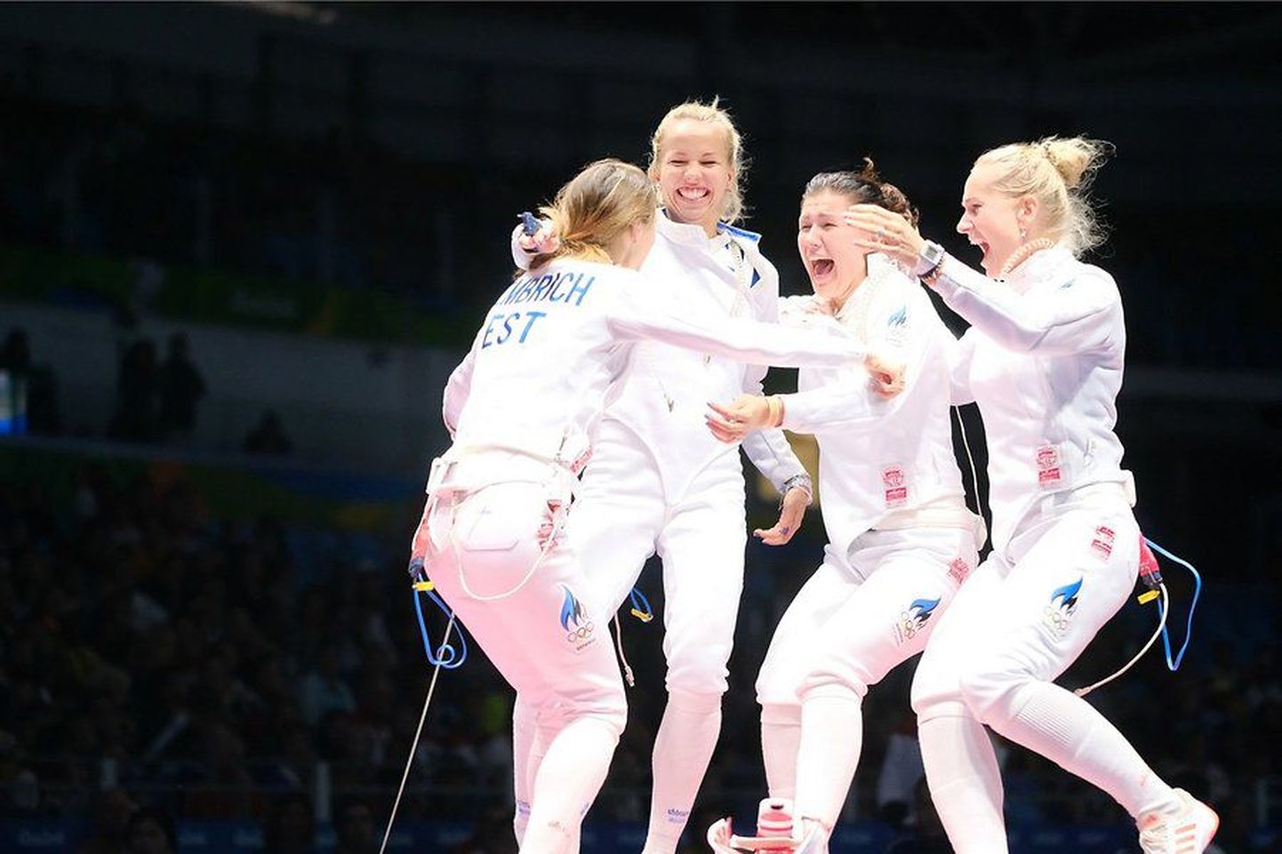 Eesti epeenaiskond Rio olümpiamängude veerandfinaalis Lõuna-Korea vastu.