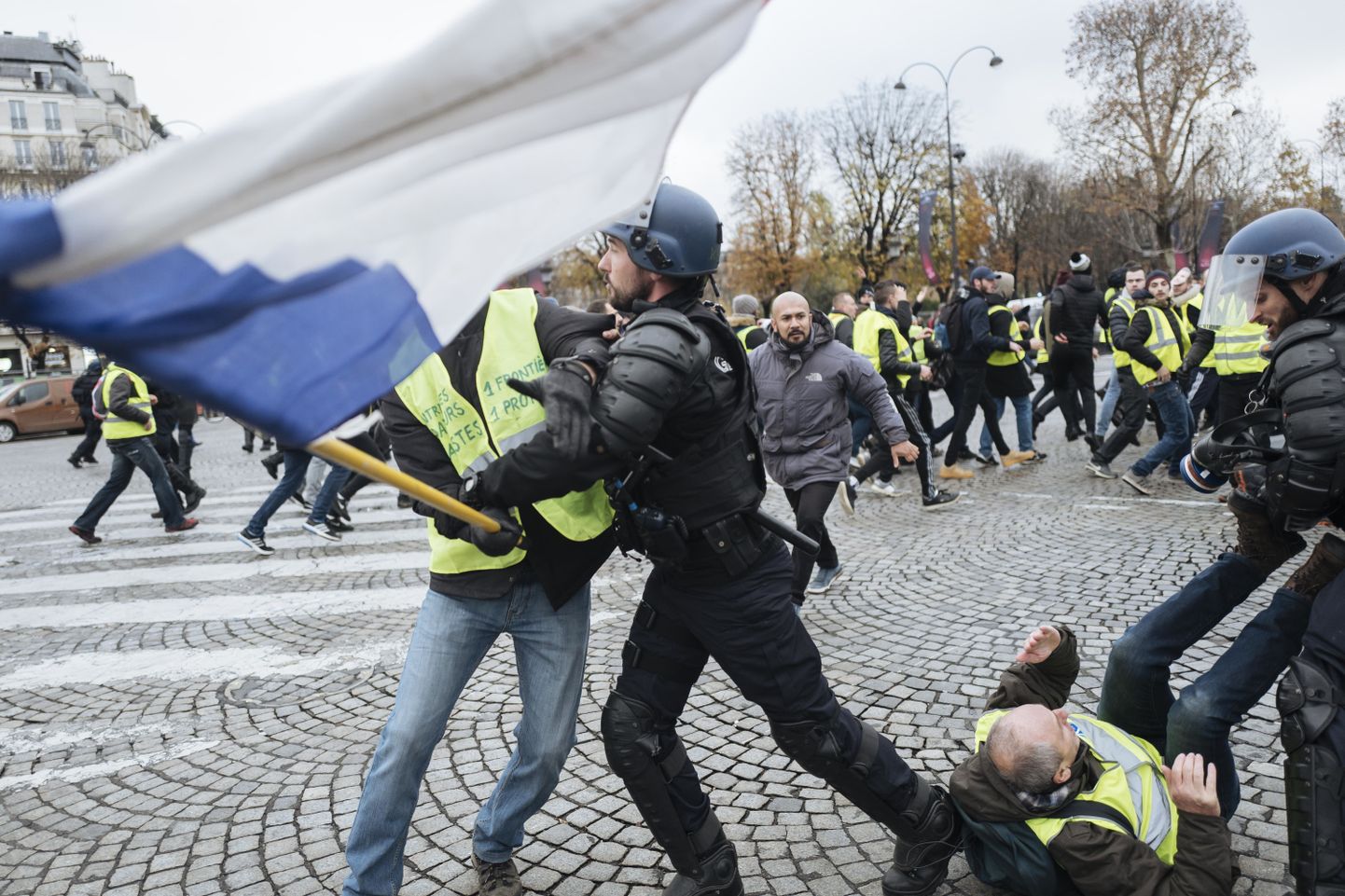 Франция, протесты