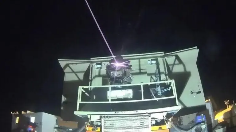 Израильская лазерная система Iron Beam