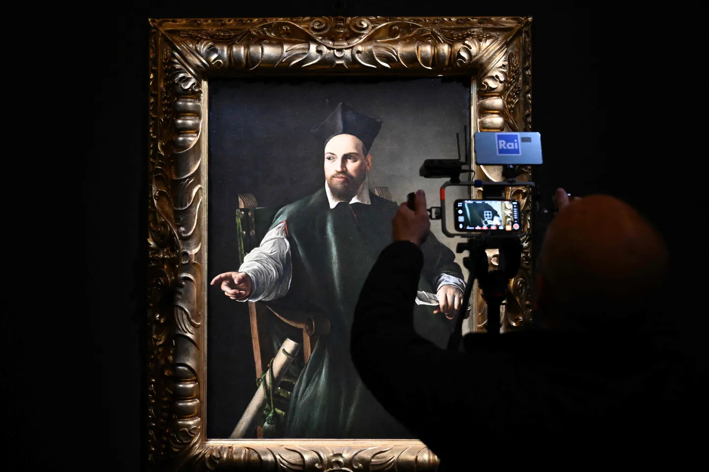 Roomas näitamiseks välja pandud Caravaggio portreel paavstiks tõusnud Maffeo Barberinist on olnud kirev ajalugu.