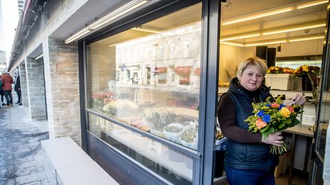 Галерея: на цветочном рынке на улице Виру вскоре начнется торговля