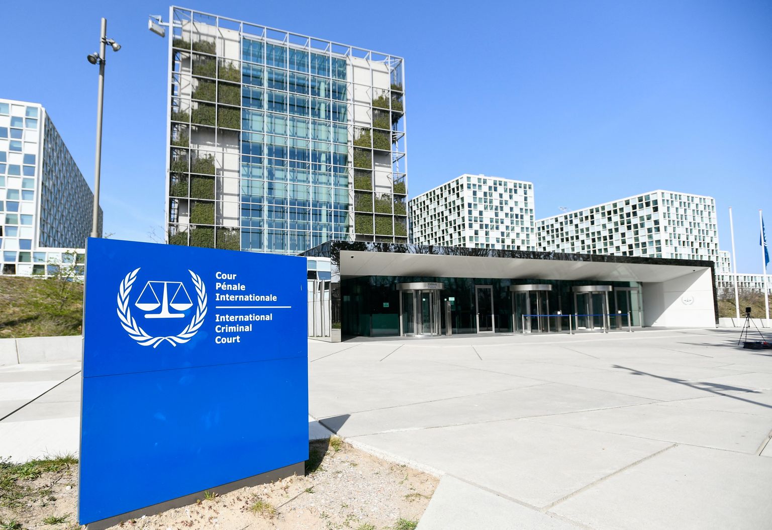 Rahvusvaheline Kriminaalkohus (ICC) Haagis.