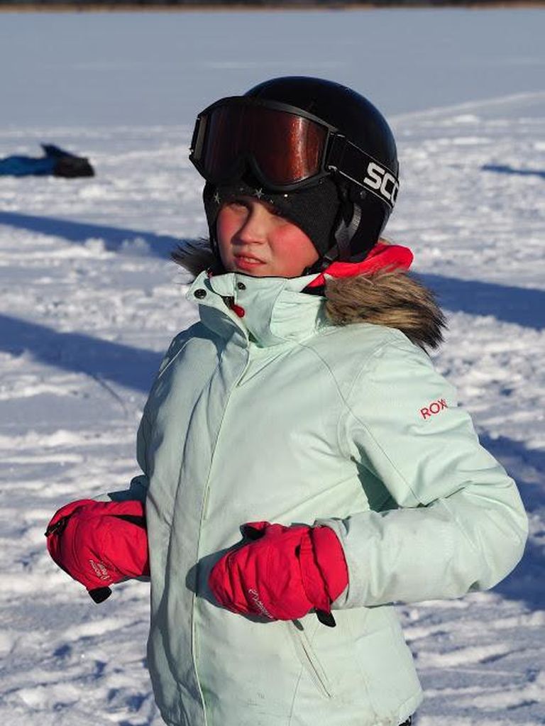 Esimest hooaega Ice Optimisti klassi jääpurjekat taltsutav Laura Marii Taggu kihutas Kiši järvel tüdrukute teise auhinna vääriliselt.