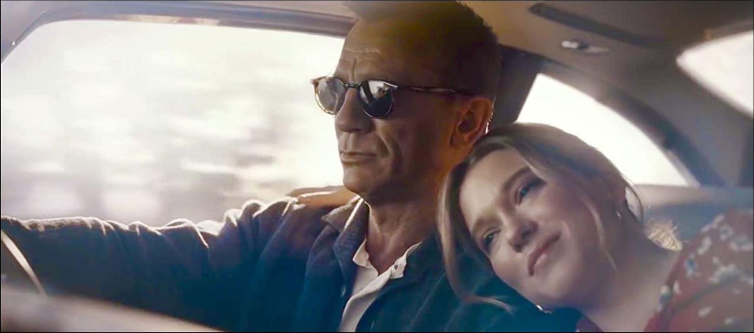 Daniel Craig ja Lea Seydoux filmis «007: Surm peab ootama» 