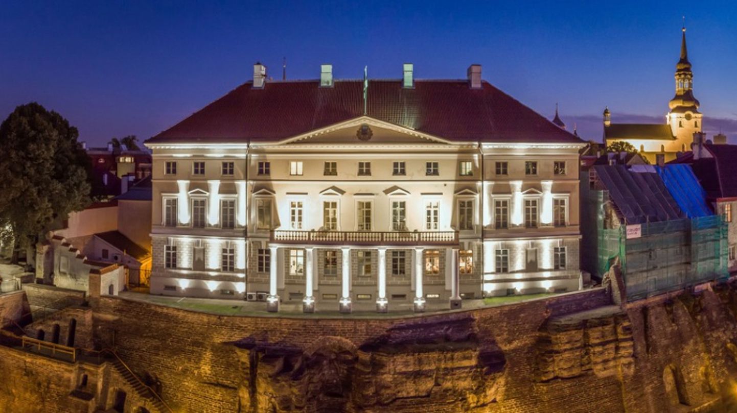 Дом Стенбока, резиденция Правительства Эстонской Республики и Госканцелярии.