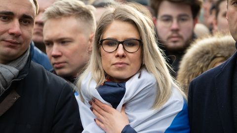 Российская оппозиционерка Любовь Соболь поблагодарила эстонцев за дом и кров
