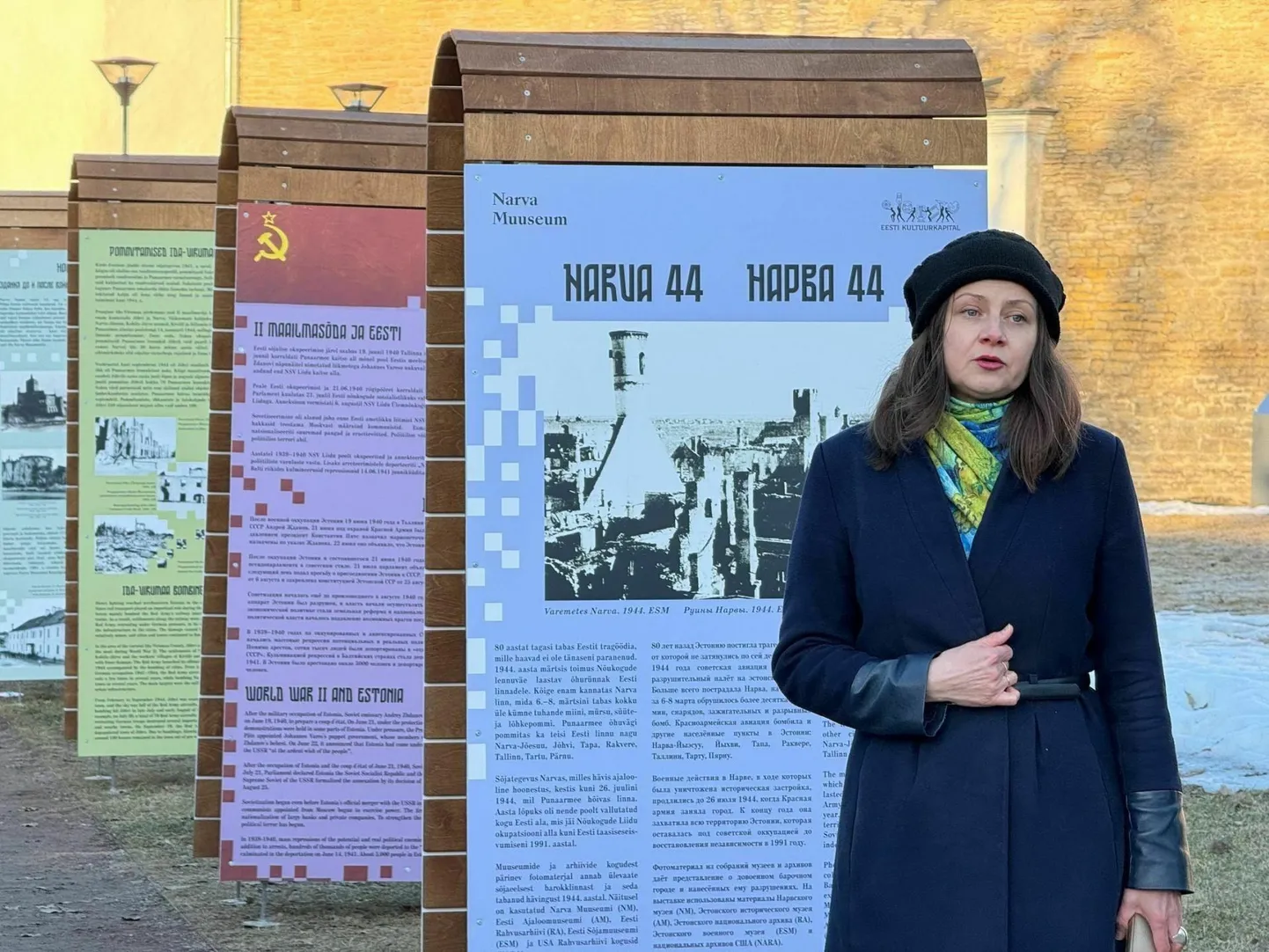 Narva muuseumi direktor Maria Smorževskihh-Smirnova sattus punaminevikku kinni jäänud narvalaste pahameele alla.