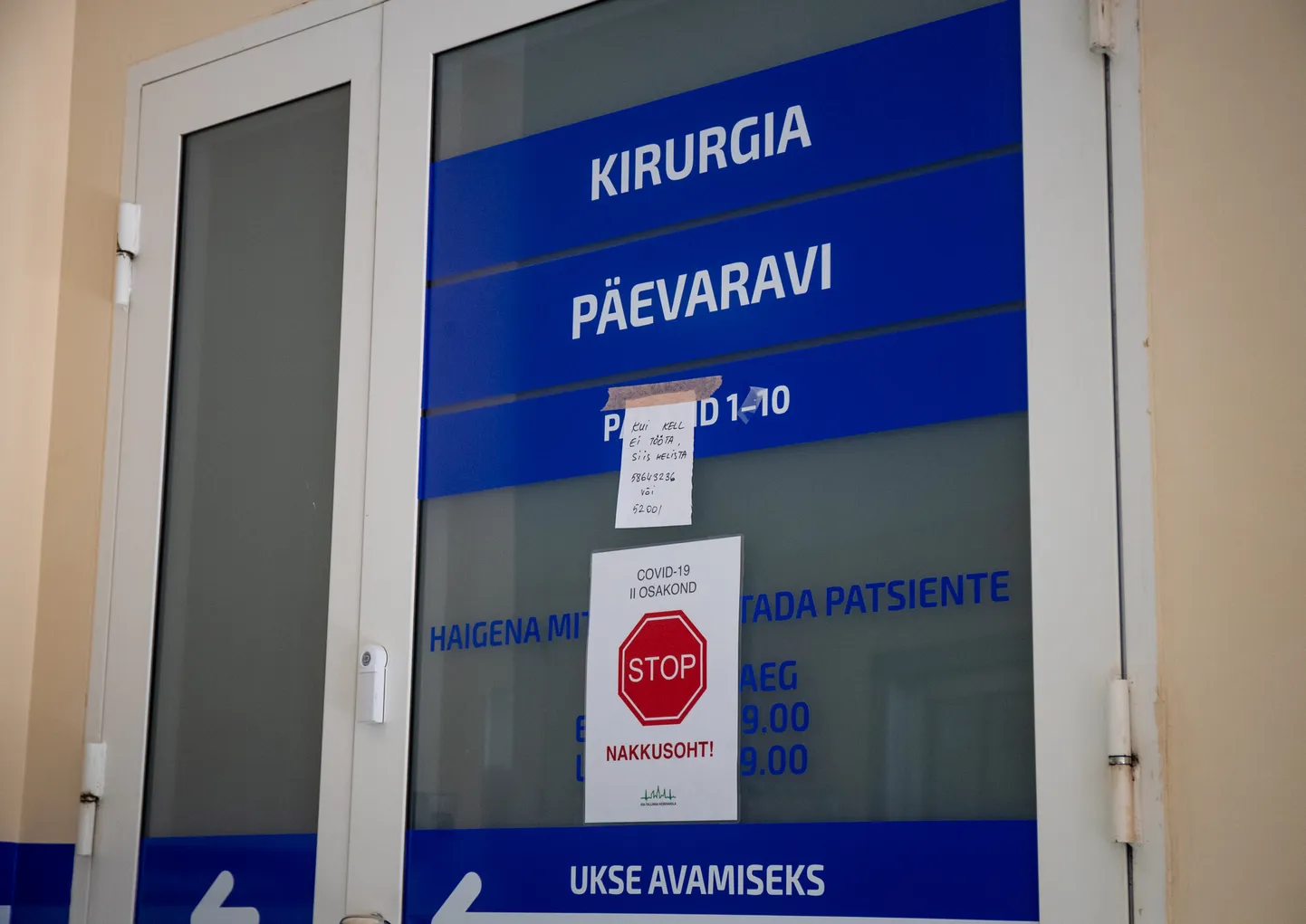 ITK-s oli plaaniline ravi peaaegu täielikult peatunud siseerialadel ja 80 protsendi ulatuses kirurgilistel erialadel.