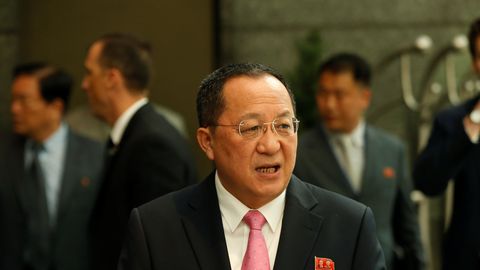 Põhja-Korea välisminister: tuumavabadus eeldab usaldust USAga