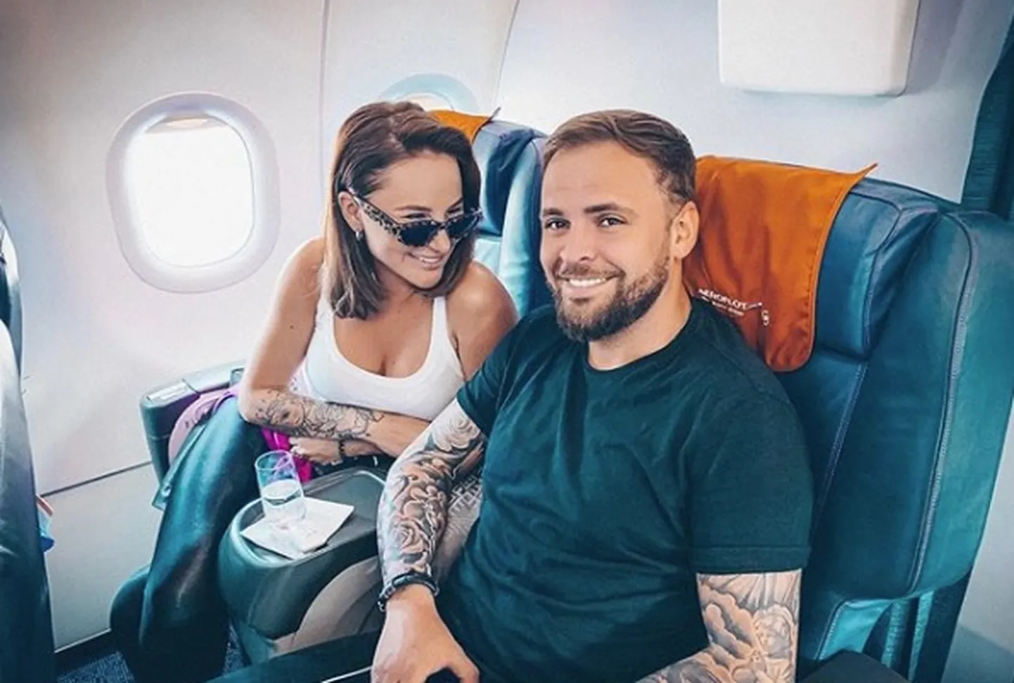 Солистка группы Artik & Asti Анна Дзюба и Станислав Юркин