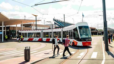 Lennujaama trammitee testsõit oli edukas, liin avatakse augustis