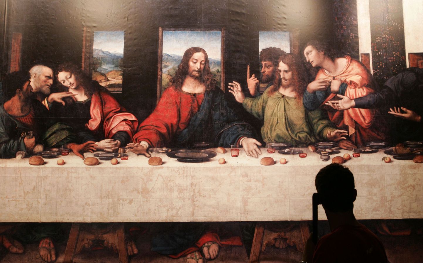 Leonardo da Vinci maali «Püha õhtusöömaaeg» koopia